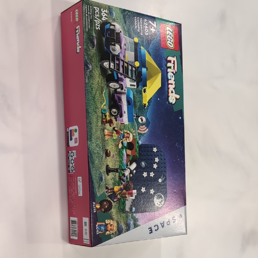 LEGO Friends Stargazing Camping Vehicle, 42603, New In Box